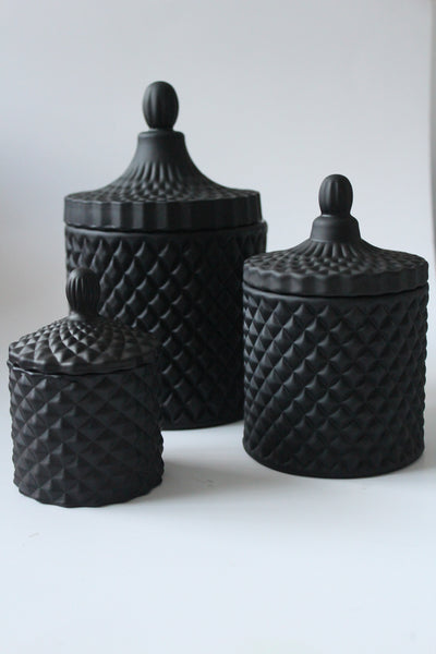 Medium Geo Luxury Soy Candle